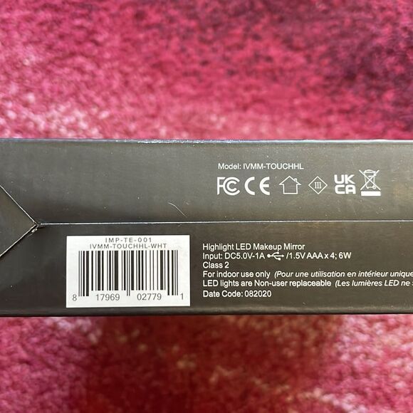 Touch Highlight LED makeup mirror - Picture 4 of 6